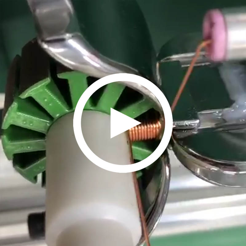 諾元航模電機馬達繞線機精密排線繞線視頻